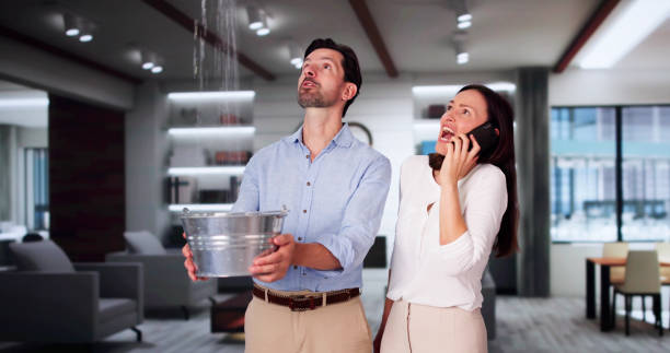 Water damage restoration process in AL